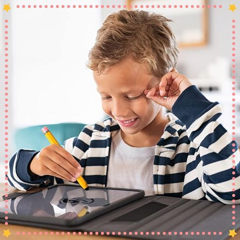 24 قطعة من أقلام الرصاص من ليفايد للأطفال، قلم رصاص على شكل سداسي للأطفال لأجهزة شاشة اللمس، متوافقة مع الأجهزة اللوحية ذات الإصدار العالمي من iPhone Android in Kuwait