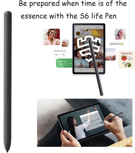 2 Pack S6 Lite Stylus Pen for Samsung Galaxy Replacement for Samsung Galaxy S6 Lite S Pen SM-P610N,P615,P610 Stylus S6 Pen(Blue) in Saudi Arabia