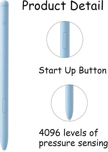 2 Pack S6 Lite Stylus Pen for Samsung Galaxy Replacement for Samsung Galaxy S6 Lite S Pen SM-P610N,P615,P610 Stylus S6 Pen(Blue) in Saudi Arabia