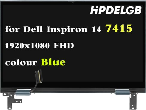 بديل لجهاز Dell Inspiron 14 7415 2 في 1 FHD 1920x1080 14.0 بوصة LCD مجموعة عرض رقمية باللون الأزرق in Saudi Arabia