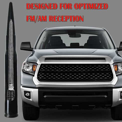 صاري بديل هوائي قصير 5 بوصة لسيارة Toyota Tundra (2000-2024)، Toyota Tacoma (1995-2015)، Toyota FJ Cruiser (2007-2015)، Toyota Tundra Tacoma FJ Cruiser Antenna in Saudi Arabia