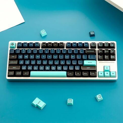 Keycaps Set- PBT Keycaps - Avocado Keycaps Double Shot PBT Green Keycaps RSA Profile 170 Keys Custom Keycaps Set for Mechanical Keyboard Keycaps in Saudi Arabia