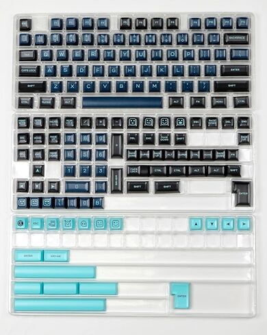 Keycaps Set- PBT Keycaps - Avocado Keycaps Double Shot PBT Green Keycaps RSA Profile 170 Keys Custom Keycaps Set for Mechanical Keyboard Keycaps in Saudi Arabia