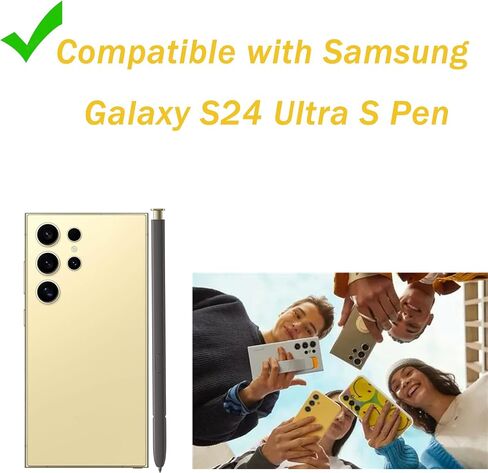 2 Pack Galaxy S24 Ultra S Pen Replacement for Samsung Galaxy S24 Ultra 5G S Pen Galaxy S24 Ultra S Pen for Samsung Galaxy S24 Ultra S24 Ultra S Pen for Samsung Galaxy S24 Ultra(NoBluetooth,Dark Gray) in Saudi Arabia