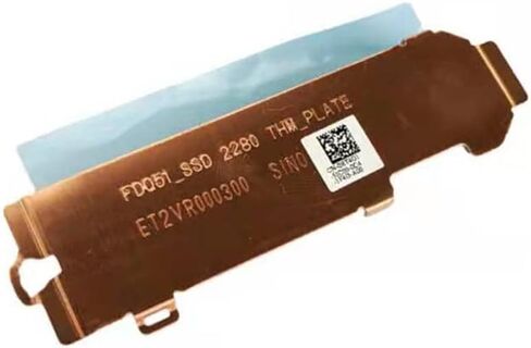 Replacement New 2nd Second M.2 2280 Heatsink Cover SSD Thermal Heat Shield for Dell Alienware M15 R3 M15 R4 M17 R3 M17 R4 RT4G1 0RT4G1 ET2VR000300 in Saudi Arabia
