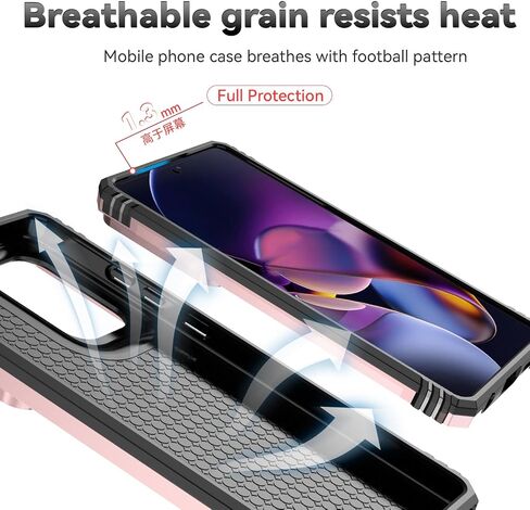 for Motorola Moto G Stylus 5G 2024 Case with Slide Camera Cover HD Screen Protector [Military Grade Drop Tested] Magnetic Ring Holder Kickstand Protective Phone Case for Moto G Stylus 5G 2024, Black in Saudi Arabia