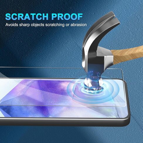 [3+3 عبوات واقي شاشة زجاجي لهاتف Samsung Galaxy S24 Ultra مع واقي عدسة الكاميرا، منحني ثلاثي الأبعاد، زجاج مقسى 6.8 بوصة 9H لهاتف Samsung Galaxy S24 Ultra 5G واقي شاشة زجاجي in Kuwait