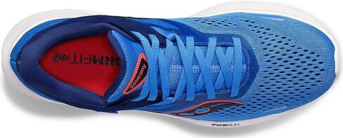 Saucony Women's Ride 16 Sneaker, BLUELIGHT/Black, 11 in Saudi Arabia
