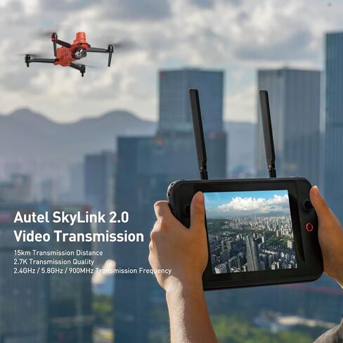Autel Robotics EVO II PRO RTK V3, Real-time Centimeter-Level Positioning, Remote ID, S-ony 1'' 6K/30fps HDR Camera, GNSS Base Station & PPK Support, 38 Minutes, 15KM Transmission, for Mapping/Photogrammetry/Urban Planning/Searching in Saudi Arabia