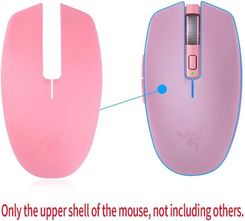 New Mouse Case Top Case Mouse Shell Mouse Housing Replacement for Razer Orochi V2 Mobile Wireless Gaming Mouse (Black Top Shell) in Kuwait