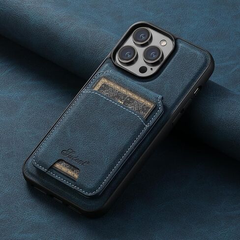 SZHAIYU 2 in 1 Detachable Magnetic Wallet Compatible with iPhone 14 Pro Max Case with Card Holder Faux Leather Men Women 6.7'' Kickstand Compatible with MagSafe (Black, IP 14 Pro Max) in Kuwait