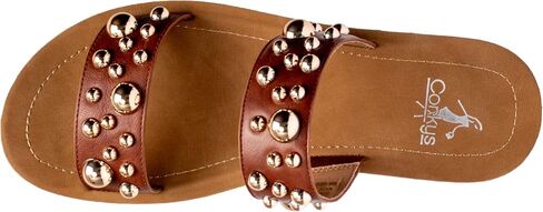 Corkys Footwear Dome N Atrix Women's Slip-On Sandal in Saudi Arabia