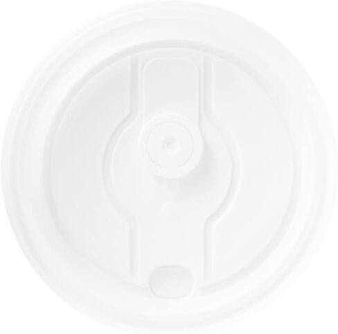Restaurantware LIDS ONLY: Restpresso Lids For 8 12 16 and 20-OZ Paper Coffee Cups 25 Double Plug Disposable Paper Cup Lids - Straw Slot Spout Black Plastic Hot Cup Lids Cups Sold Separately in Saudi Arabia