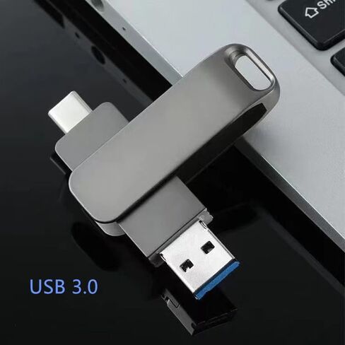 محرك أقراص فلاش OTG USB-C متوافق مع هواتف Samsung Galaxy A14 وA54 وA14 5G وSamsung A34 وA04e وS23 Ultra Android من النوع C in Saudi Arabia