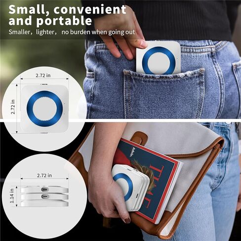 شاحن لاسلكي 3 في 1 لهاتف iPhone، قاعدة شحن لاسلكية مغناطيسية محمولة 3 في 1، شاحن سفر لأجهزة متعددة، لهاتف iPhone 15 14 13 Pro Max، AirPods، Apple Watch - أبيض (المحول غير متضمن) in Kuwait