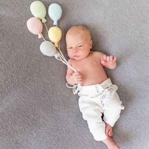 Newborn Photo Posing Props Felt Clouds Balloon Set Newborn Photography Prop Baby Photoshoot Props Photo Background Photostudio Backdrop Infant Baby Boy Girl Photography Props Ballons in Saudi Arabia
