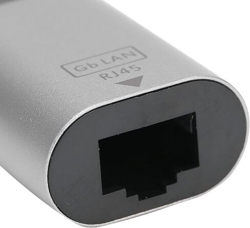 محول USB-C إلى إيثرنت، محول منفذ إيثرنت من النوع C إلى جيجابت RJ45 محول الشبكة أجهزة الكمبيوتر الخارجية للهواتف المحمولة وأجهزة الكمبيوتر in Saudi Arabia