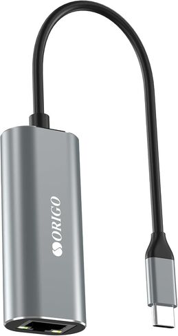 Origo OU400N USB C to 2.5G Ethernet Adapter, Aluminum, 2-in-1 (Thunderbolt 4/3), for Windows, Mac OS, iPad OS and More in Saudi Arabia