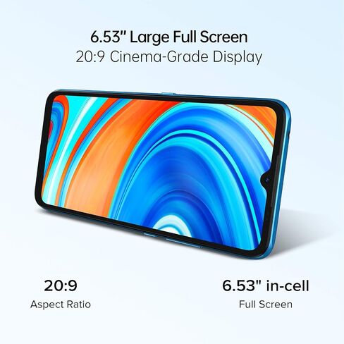 UMIDIGI A9 Cell Phone, 64GB Fully Unlocked Smartphone, 5150mAh Battery Android Phone with 6.53" HD+ Full Screen and 13MP AI Triple Camera. in Saudi Arabia