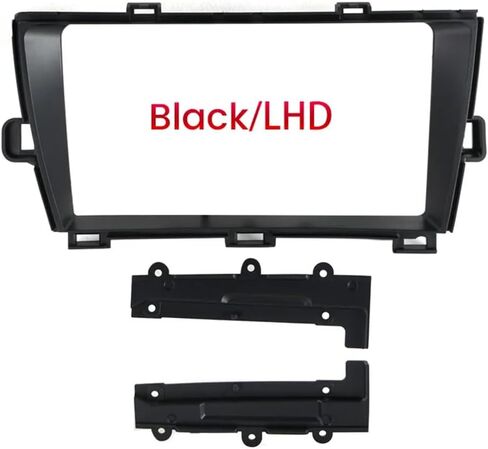 Fits for Toyota Prius 2010-2015 Left Hand Drive Car Radio Stereo Fascia Frame Double DIN 9 inch Dash Installation Mounting Kit in Saudi Arabia