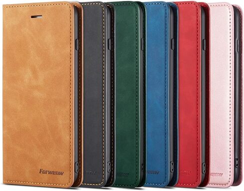 حافظة QLTYPRI لهاتف Samsung Galaxy S22، غطاء جلد PU ممتاز ممتص للصدمات من مادة TPU مع حامل للبطاقات ومسند مغناطيسي مخفي ممتص للصدمات لهاتف Samsung Galaxy S22 - أسود in Saudi Arabia