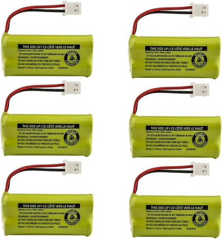 Kastar 1-Pack BT183342 / BT283342 Battery Replacement for GE 30522EE1 30522EE2 30522EE3 30522EE4 30524EE2 31591, Interstate Batteries ATEL0068 TEL0068L, Empire CPH-515J CPH515J in Kuwait