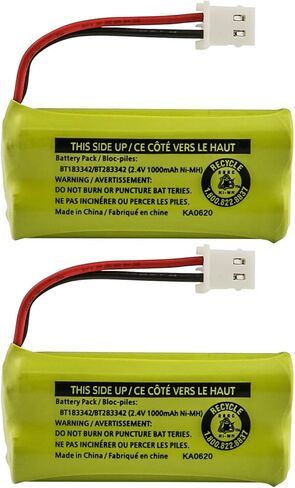 Kastar 1-Pack BT183342 / BT283342 Battery Replacement for GE 30522EE1 30522EE2 30522EE3 30522EE4 30524EE2 31591, Interstate Batteries ATEL0068 TEL0068L, Empire CPH-515J CPH515J in Kuwait