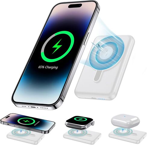 kurdene ME08 Power Charger 5000mAh Battery Pack Portable Power Bank for iPhone, Android-Grass Green in Saudi Arabia