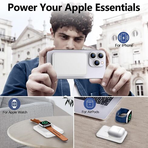 kurdene ME08 Power Charger 5000mAh Battery Pack Portable Power Bank for iPhone, Android-Grass Green in Saudi Arabia