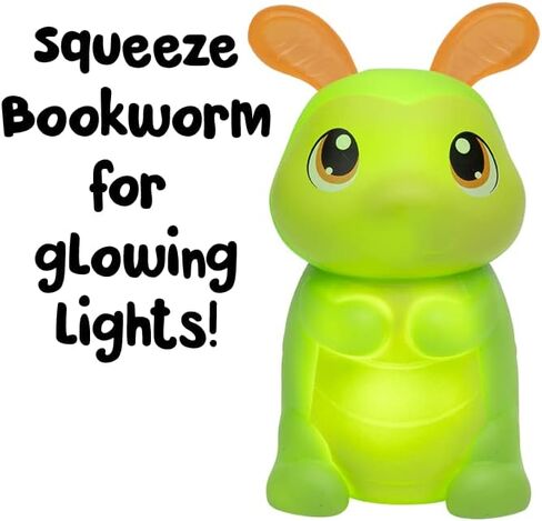 Playskool Glo Friends - كتاب مع لعبة التعلم العاطفي الاجتماعي المتوهجة - وقت القصة مع Wigglebug - للأعمار من عامين فما فوق in Kuwait