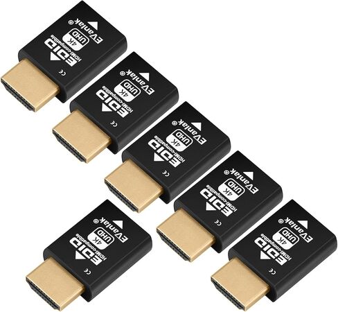 Mini HDMI EDID Emulator Passthrough - 1920x1080@59Hz | Compact Design | Supports HDMI Switches, Extenders, AV Receivers, Video Splitters-1Pc in Kuwait