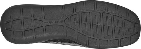 Easy Spirit Women's Abide 8 Loafer Flat, Black Croco Patent, 7 in Saudi Arabia