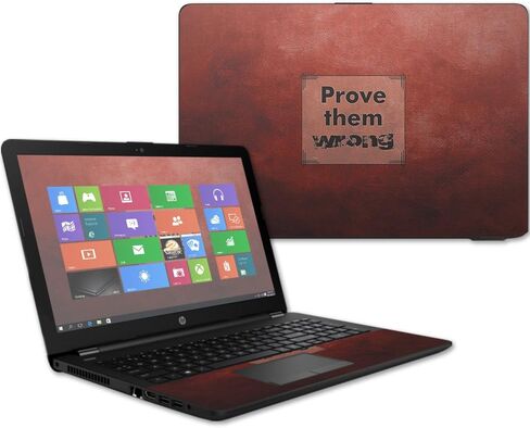 MightySkins Skin Compatible with HP 15t Laptop 15.6" (2017) - All My Friends are Dead | Protective, Durable, and Unique Vinyl Decal wrap Cover | Easy to Apply, Remove | Made in The USA in Kuwait