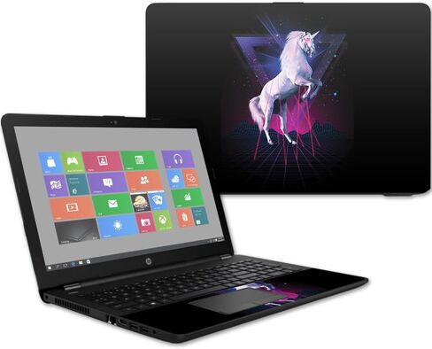 MightySkins Skin Compatible with HP 15t Laptop 15.6" (2017) - All My Friends are Dead | Protective, Durable, and Unique Vinyl Decal wrap Cover | Easy to Apply, Remove | Made in The USA in Kuwait
