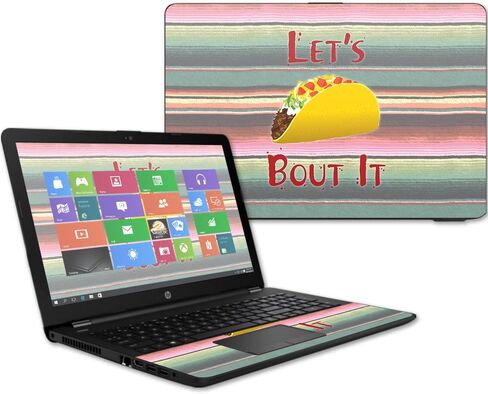 MightySkins Skin Compatible with HP 15t Laptop 15.6" (2017) - All My Friends are Dead | Protective, Durable, and Unique Vinyl Decal wrap Cover | Easy to Apply, Remove | Made in The USA in Kuwait