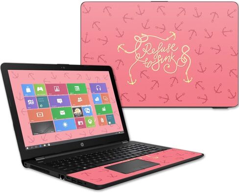 MightySkins Skin Compatible with HP 15t Laptop 15.6" (2017) - All My Friends are Dead | Protective, Durable, and Unique Vinyl Decal wrap Cover | Easy to Apply, Remove | Made in The USA in Kuwait