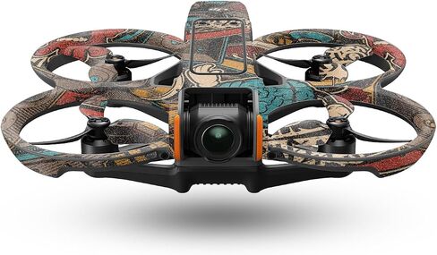 غلاف الطائرة بدون طيار متوافق مع DJI Avata 2 (2024) - برتقالي هيب هوب - غطاء لاصق واقٍ من الفينيل 3M ممتاز - سهل الاستخدام | صُنع في الولايات المتحدة الأمريكية بواسطة MightySkins in Saudi Arabia