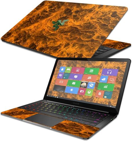 MightySkins Skin Compatible with Razer Blade Stealth 13.3" 2017 - Black Diamond Plate | Protective, Durable, and Unique Vinyl wrap Cover | Easy to Apply, Remove, and Change Styles | Made in The USA in Saudi Arabia