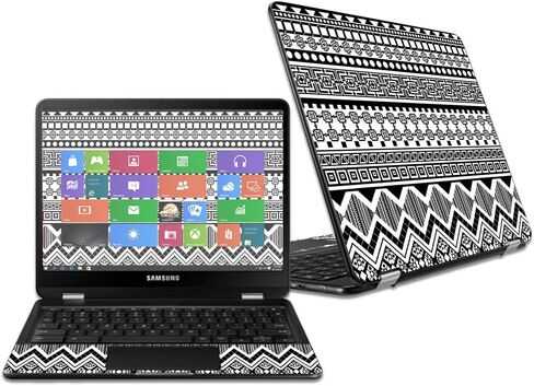 MightySkins Skin Compatible with Samsung Chromebook Pro 12.3" - Antique Purple | Protective, Durable, and Unique Vinyl Decal wrap Cover | Easy to Apply, Remove, and Change Styles | Made in The USA in Saudi Arabia