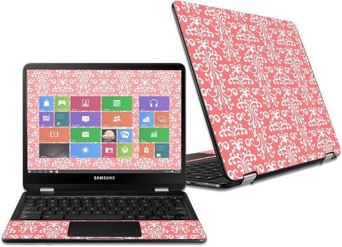 MightySkins Skin Compatible with Samsung Chromebook Pro 12.3" - Antique Purple | Protective, Durable, and Unique Vinyl Decal wrap Cover | Easy to Apply, Remove, and Change Styles | Made in The USA in Saudi Arabia