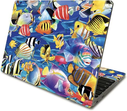MightySkins Skin Compatible with Samsung Chromebook 4 (2021) 11.6" - Vintage Paisley | Protective, Durable, and Unique Vinyl Decal wrap Cover | Easy to Apply and Change Styles | Made in The USA in Saudi Arabia