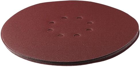 FEIYING 10Pcs Sanding Sheets, 120 Grit Sander Sandpaper, 9-Inch 8-Hole Hook and Loop Sanding Discs Sander Pads Abrasive Sandpaper for Drywall Sander in Kuwait