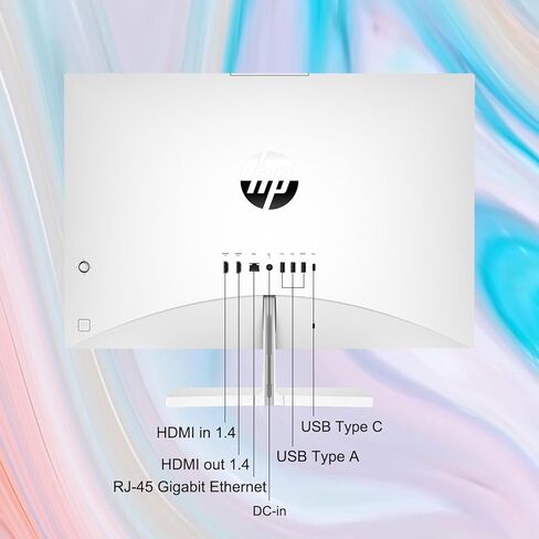 اتش بي بافيليون الكل في واحد، شاشة لمس فل اتش دي 23.8 بوصة، معالج انتل كور i5-13400T، ذاكرة الوصول العشوائي 32 جيجا، 2 تيرابايت اس اس دي، RJ-45، HDMI، لوحة مفاتيح وماوس لاسلكي، واي فاي، ويندوز 11 برو، ابيض in Kuwait