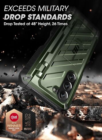 SUPCASE for Galaxy Z Fold 5 Case with S Pen Holder (Unicorn Beetle Pro), [Built-in Screen Protector & Stand] [Military-Grade Protection] Heavy Duty Protective Phone Case for Samsung Fold 5, Guldan in Saudi Arabia