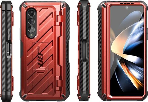 SUPCASE for Galaxy Z Fold 5 Case with S Pen Holder (Unicorn Beetle Pro), [Built-in Screen Protector & Stand] [Military-Grade Protection] Heavy Duty Protective Phone Case for Samsung Fold 5, Guldan in Saudi Arabia