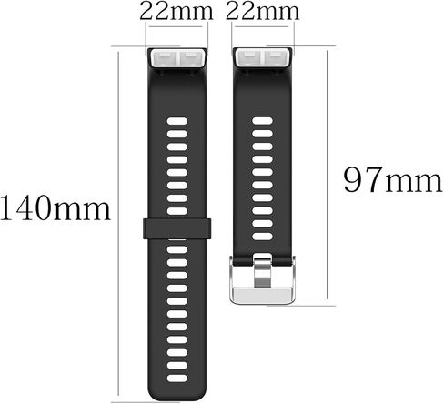 أربطة معصم بديلة لـ Garmin Forerunner 35/30، حزام معصم من السيليكون الناعم لـ Garmin Forerunner 35/30 in Saudi Arabia