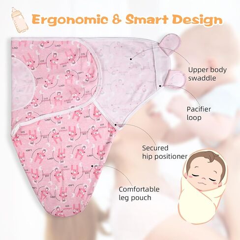 Preemie Swaddle Blanket Wrap 6 Pack Newborn Baby Swaddles Wrap 0-3 Months Baby Swaddle Sleep Sacks Nursery Cotton Receiving Blanket for Newborns Baby Essentials for Girls Boys Clothes(Gray) in Saudi Arabia