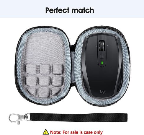 Hard Case for Logitech MX Anywhere 3 Anywhere 2S Anywhere 2 Wireless Mobile Mouse Carrying Case Protective Storage Bag Organizer (Only Case) in Saudi Arabia