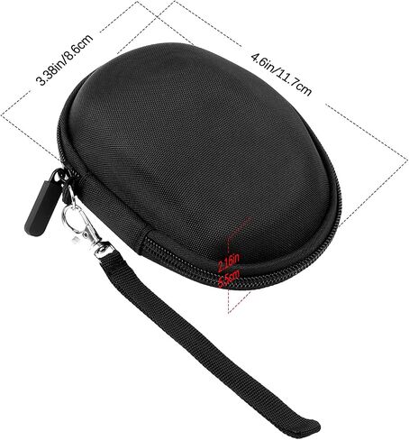 Hard Case for Logitech MX Anywhere 3 Anywhere 2S Anywhere 2 Wireless Mobile Mouse Carrying Case Protective Storage Bag Organizer (Only Case) in Saudi Arabia