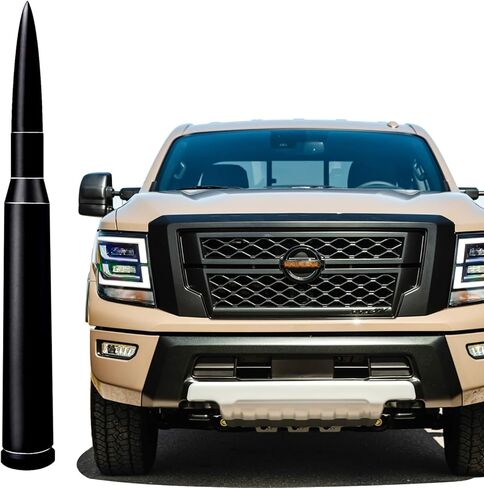 5 Inch Short Antenna Replacement Mast for Nissan Titan (2003-2022), Nissan Frontier (1998-2021), Nissan Titan Antenna, Antenna for Nissan Frontier in Saudi Arabia